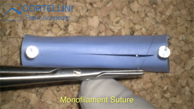 Closing Monofilament Suture